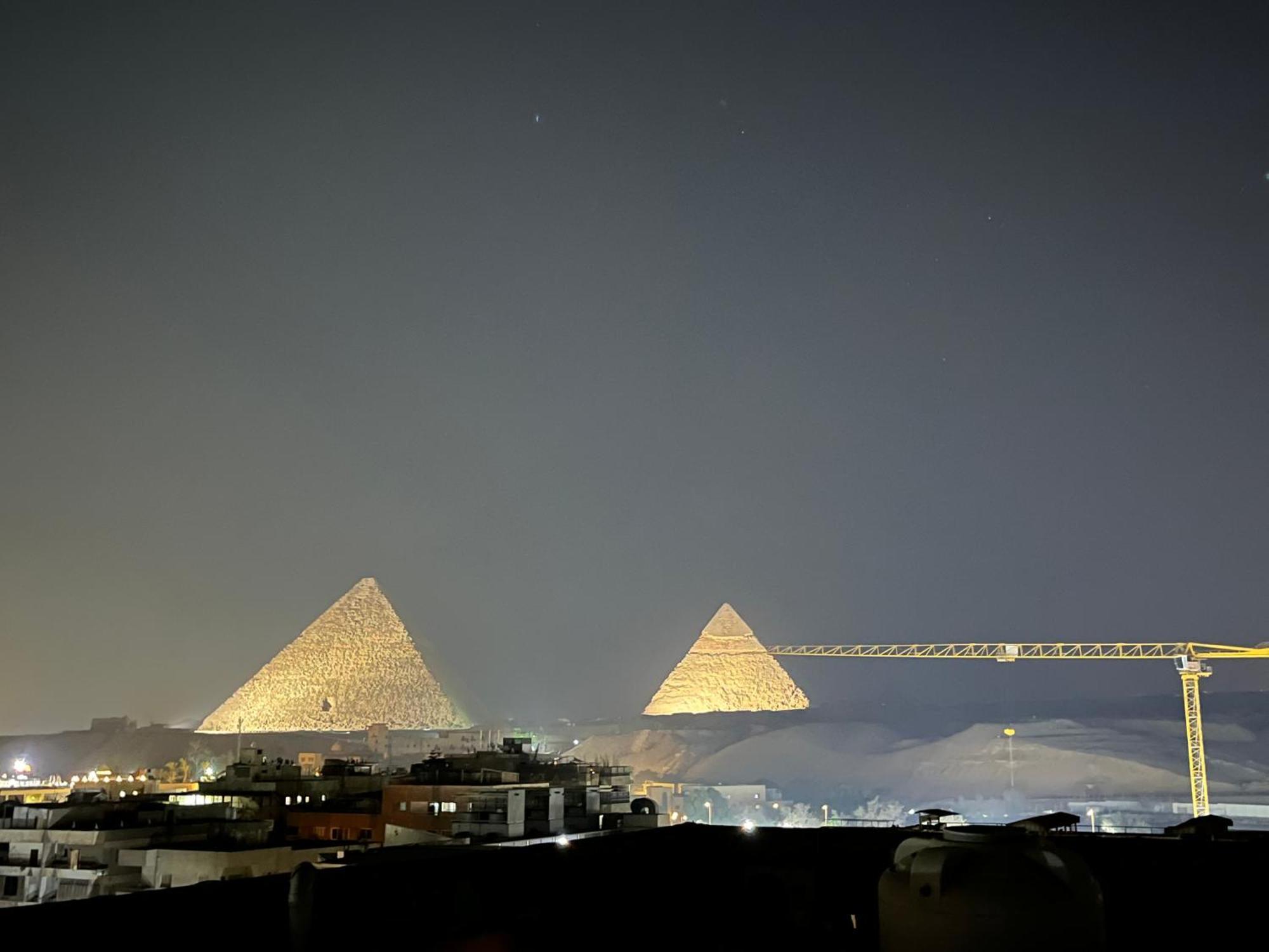 Pyramids Pride Inn Kafrat al Jabal Exterior foto